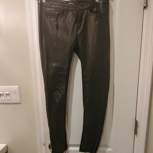 Leather pants